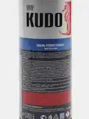 Красный эмаль термостойкая KUDO, аэрозоль, 520 мл