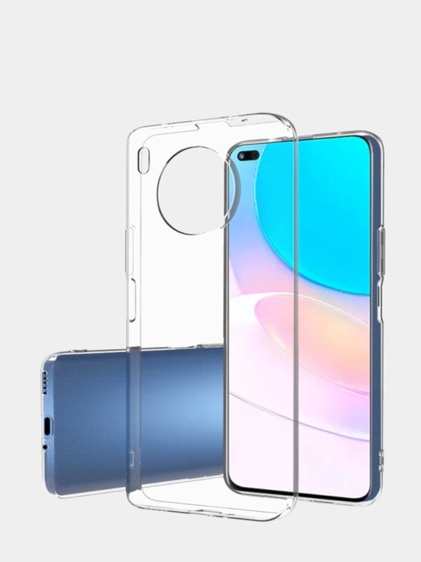 Чехол Honor 50 Lite, Huawei Nova 8i, Хонор 50 Лайт, Хуавей Нова 8ай прозрачный силиконовый
