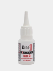 Клей цианакрилатный KUDO, секундный, 20 г