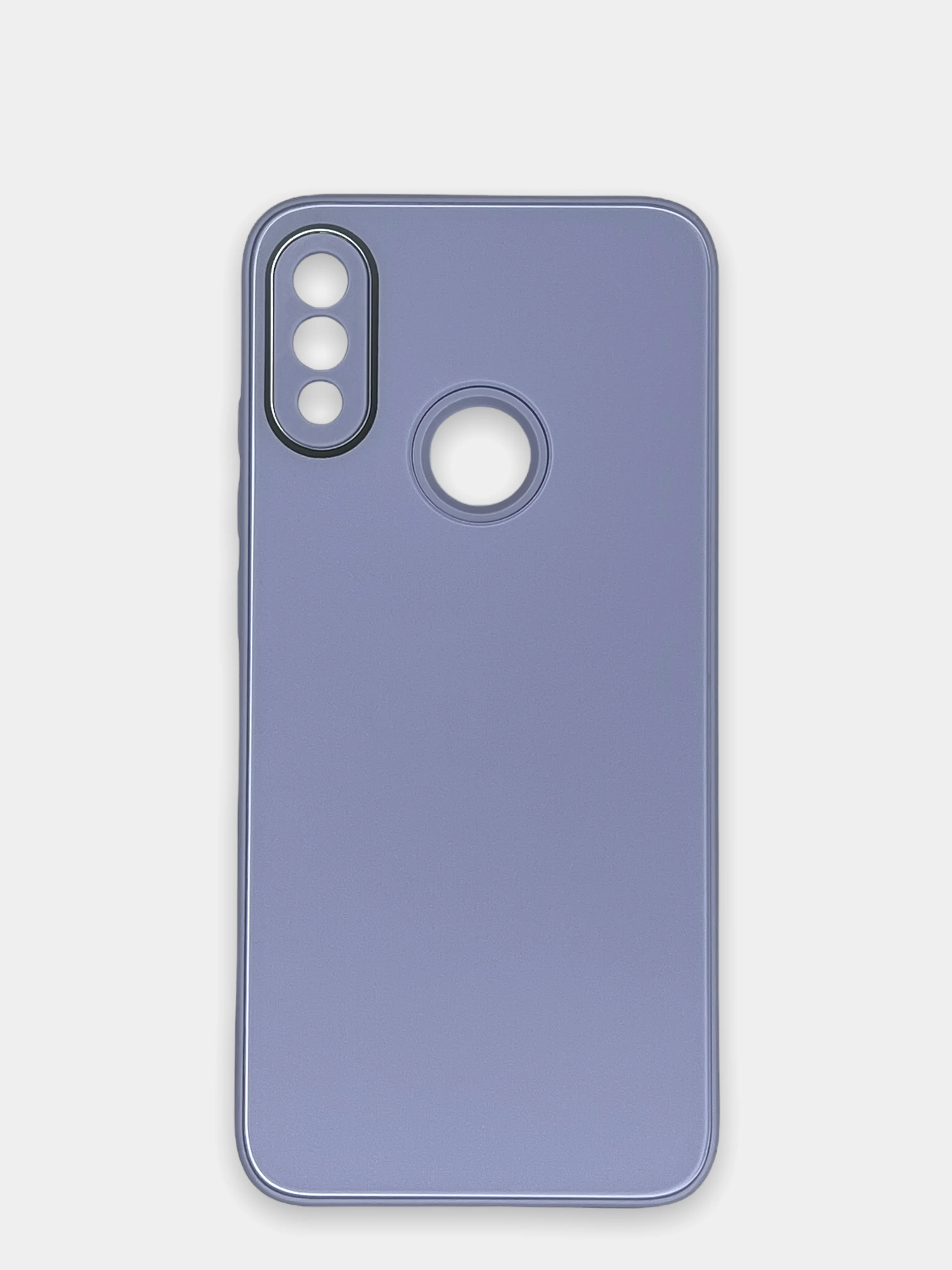 Лавандовый чехол Xiaomi Redmi Note 7, Redmi Note 7 Pro твердый пластиковый глянцевый под стекло