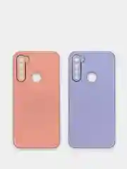 Чехол Xiaomi Redmi Note 8, Note 8 2021 твердый пластиковый глянцевый под стекло