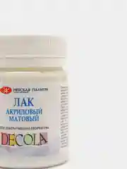 Лак Decola, акриловый, матовый, 50 мл