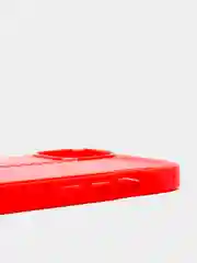Красный противоударный,  кожаный  чехол на iPhone 13 / 13 Pro / 13 Pro max / 13 mini