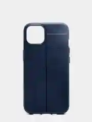 Синий противоударный,  кожаный  чехол на iPhone 13 / 13 Pro / 13 Pro max / 13 mini
