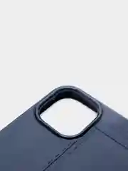 Синий противоударный,  кожаный  чехол на iPhone 13 / 13 Pro / 13 Pro max / 13 mini