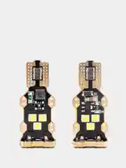 Светодиодная лампа DIXEL W16W T15 9 SMD 3030 для заднего хода с обманкой