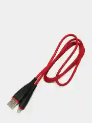 Красный кабель Lightning, айфон, 1 м