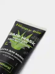 Натуральная увлажняющая маска для волос Happy bar