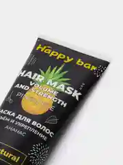 Натуральная маска для волос для создания объема Happy bar