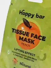 Тканевая маска для лица с лифтинг-эффектом Happy bar