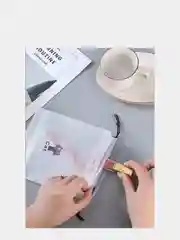 Дорожная сумка для хранения вещей с принтом кошек, 3 шт