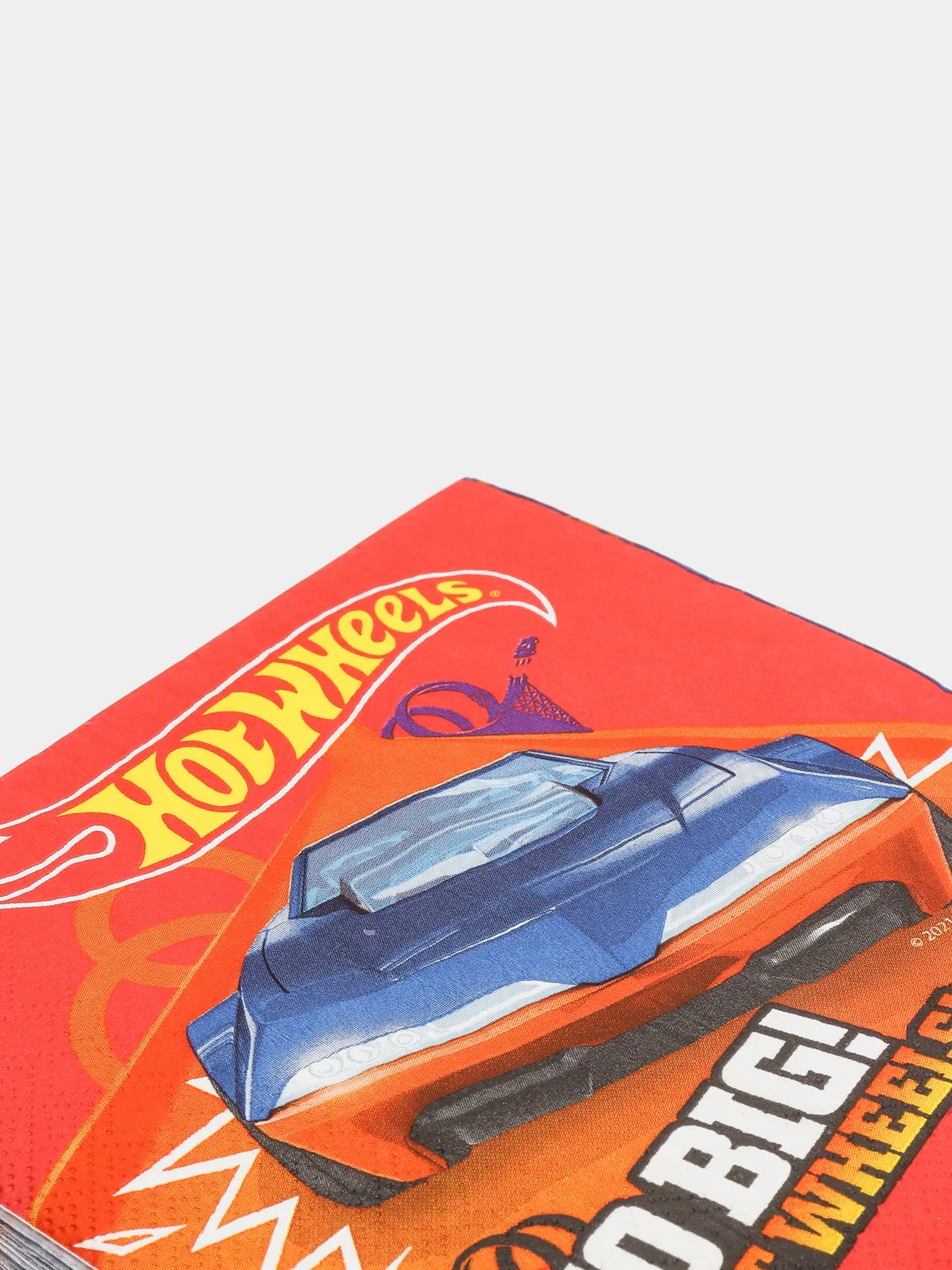 Hot Wheels. Салфетки бумажные трехслойные 33*33 см, 20 шт