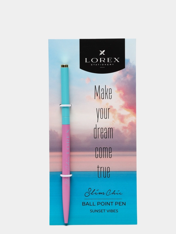 Подарочная ручка Lorex Sunset Vibes, серия "Slim Chic"