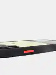 Желтый чехол для айфон (iPhone) 11 / 12 / 13 Pro Max про макс пластиковый с принтом