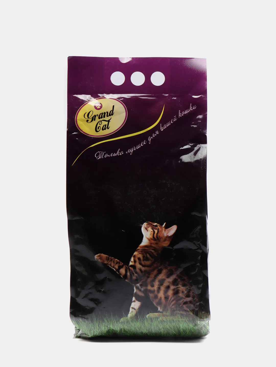 Сухой корм для взрослых кошек премиум класса Grand Cat с форелью и лососем 1кг