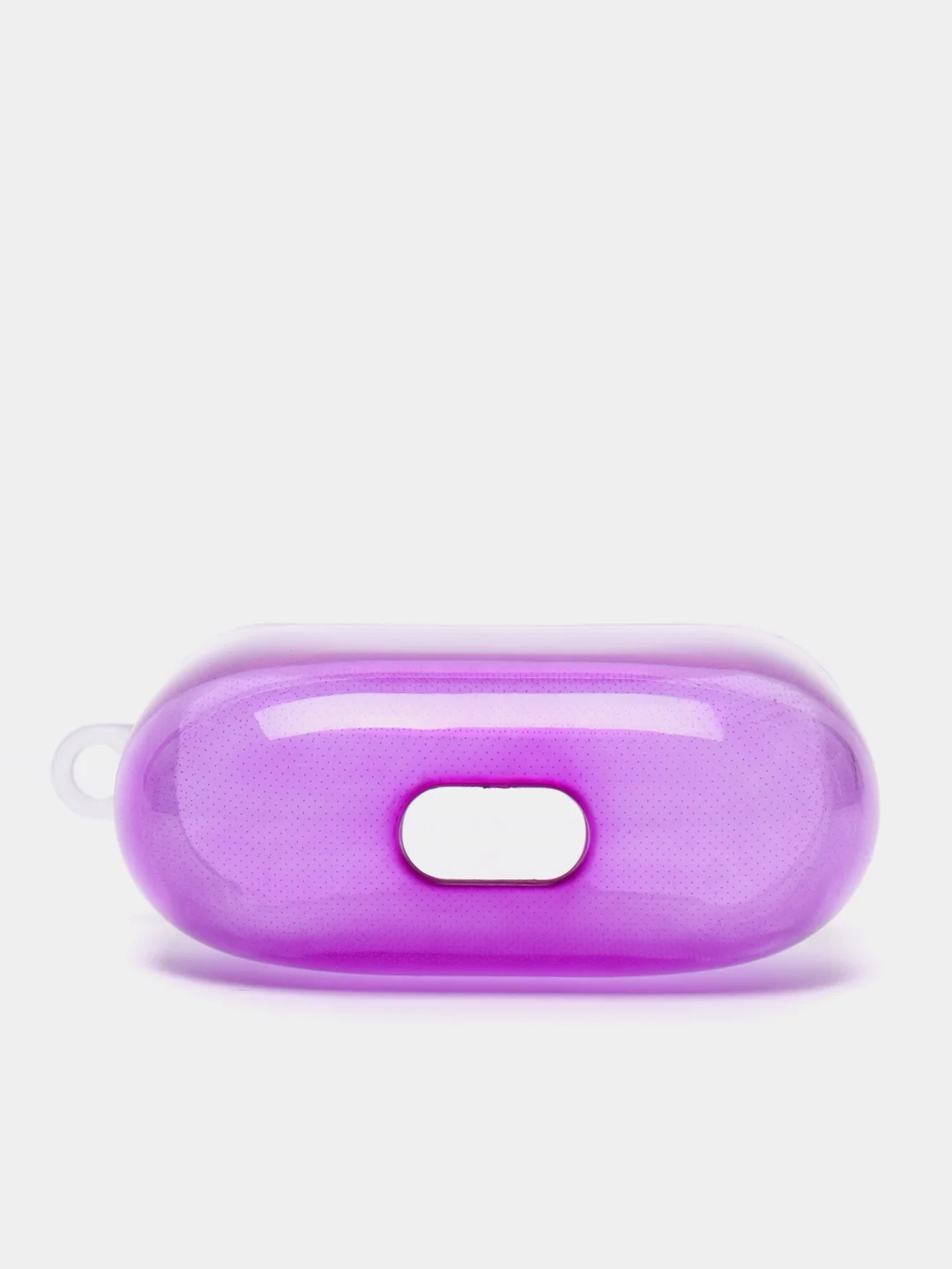 Фиолетовый силиконовый чехол для AirPods 3, 8 цветов, градиент, с креплением под карабин