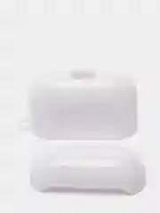 Аметистовый чехол для AirPods 3, 10 цветов, силикон, c креплением для карабина