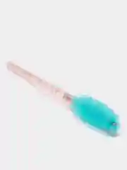 Оливковый щеточка для ресниц и бровей, с блёстками, 1 штука