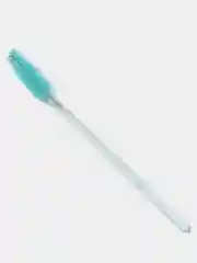 Зелёный хаки щеточка для ресниц и бровей, с блёстками, 1 штука