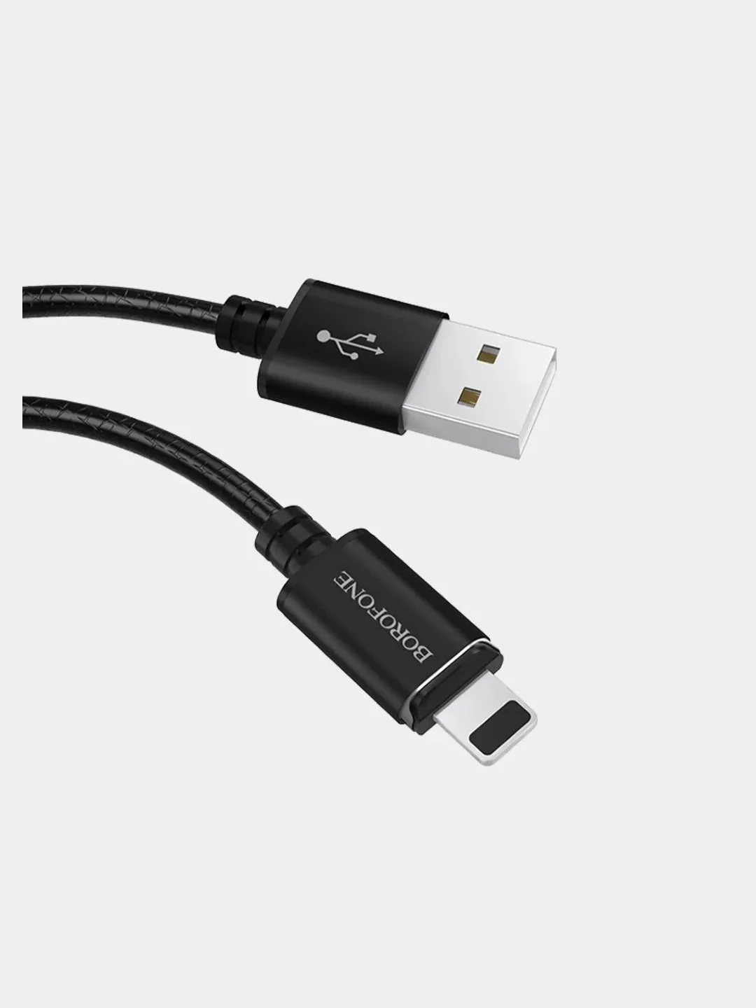 Кабель зарядный USB BOROFONE BU11 Tasteful, USB - Type-C, 3A, 1.2 м