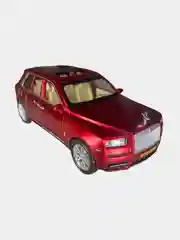 Красный металлическая модель машины Rolls-Royce CULLINAN