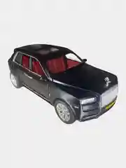 Черный металлическая модель машины Rolls-Royce CULLINAN