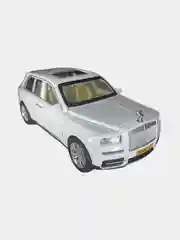 Белый металлическая модель машины Rolls-Royce CULLINAN