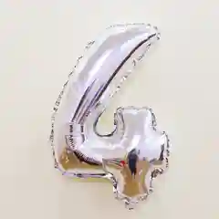 Серебряный шарик Цифра фольгированная "16" дюймов, Шар Цифра