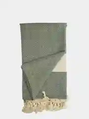 Зелёный хаки пештемаль/пляжное покрывало/Парео/Палантин/Шарф/Полотенце Пляжное/Пляжный коврик