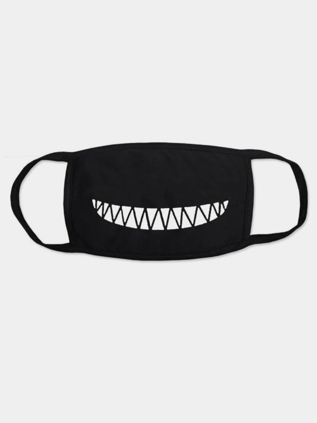 Угольный маска смайлик, Neco Smile, Teeth Smile, Х/Б