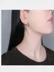 Серьги, Серьги гвоздики,серьги гвоздики сердце,серьги крупные,серьги женские