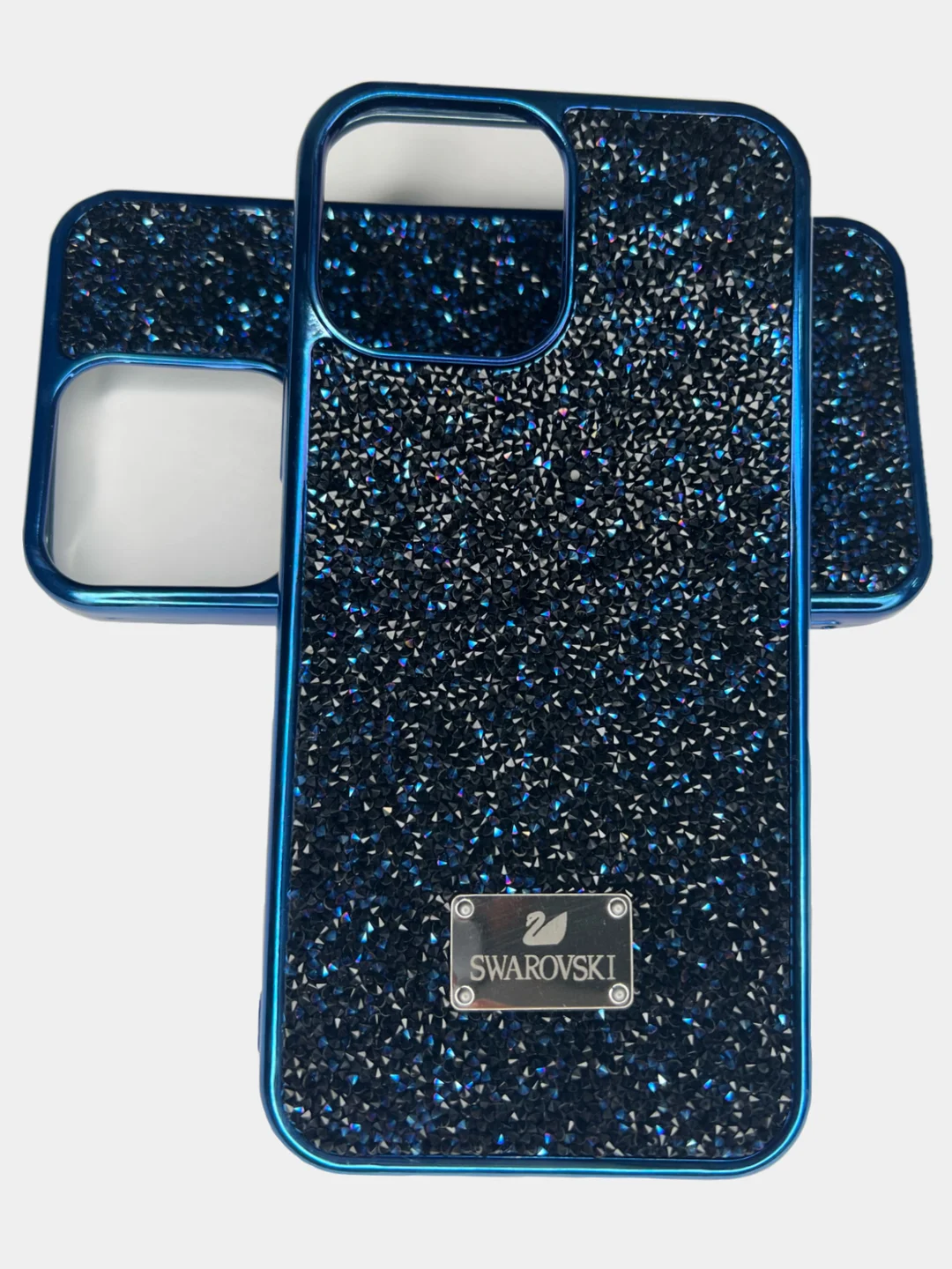 Индиго чехол со стразами Samsung A52, A32, S21 Ultra, S21 Plus, iPhone 11, 13, 13Pro, 13 Pro Max