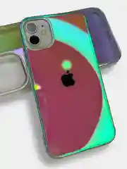 Чехол на iPhone 11, 13 Pro, 13 Pro Max с эффектом голограммы, перламутра