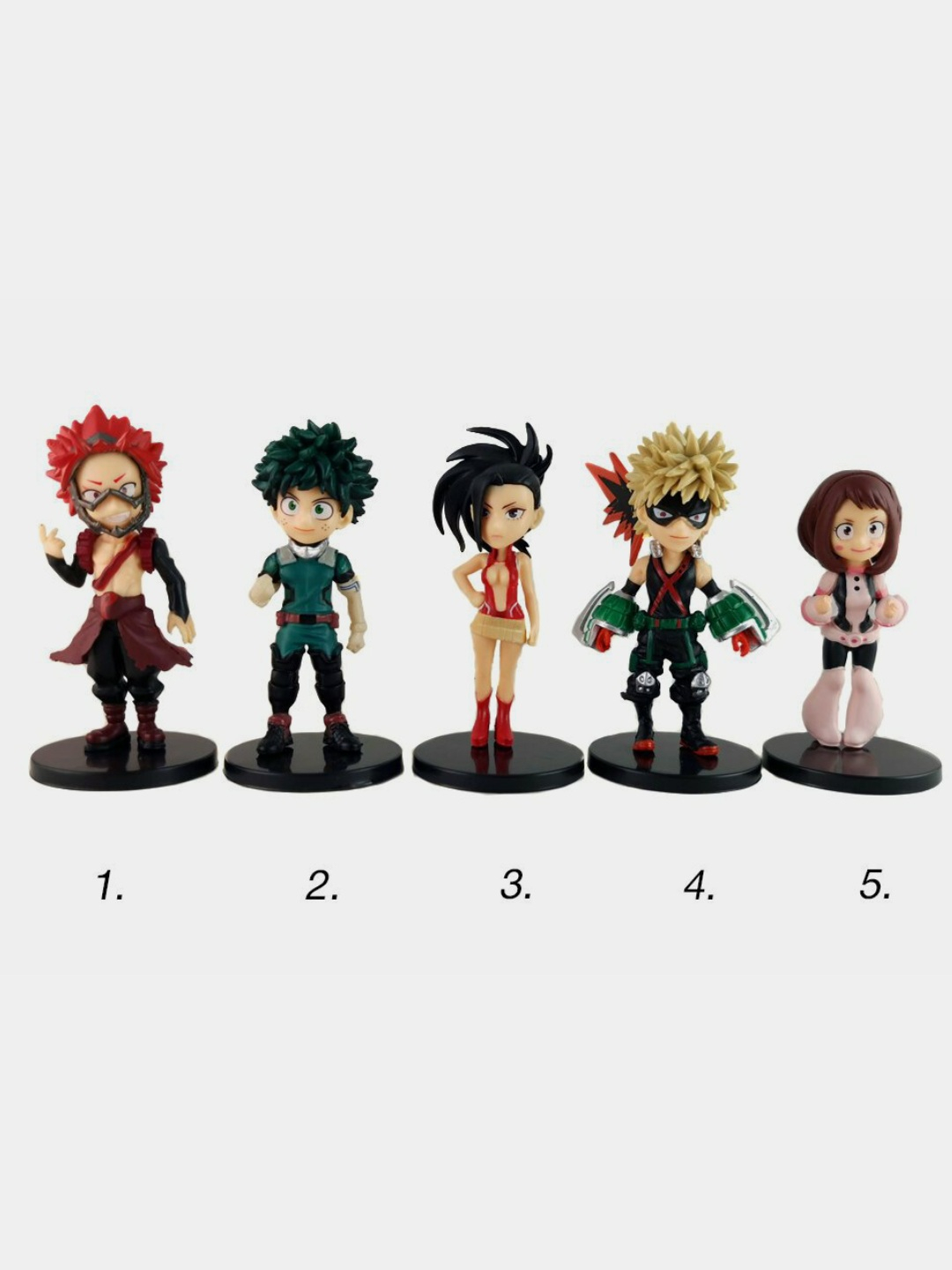 Фигурка аниме Моя геройская академия, Boku no Hero academia, 7 см купить по  цене 249 ₽ в интернет-магазине KazanExpress