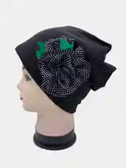 Черный шапка, четыре цвета