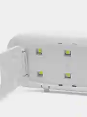 Белый лампа SUN mini для маникюра, полимеризация гель лака, сушка ногтей гибридная ультрафиолет