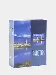 Золотистый хаки фотоальбом "Микс", на 100 фото, 10 х 15, твёрдая обложка