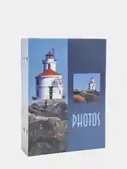 Зелёный хаки фотоальбом "Микс", на 100 фото, 10 х 15, твёрдая обложка