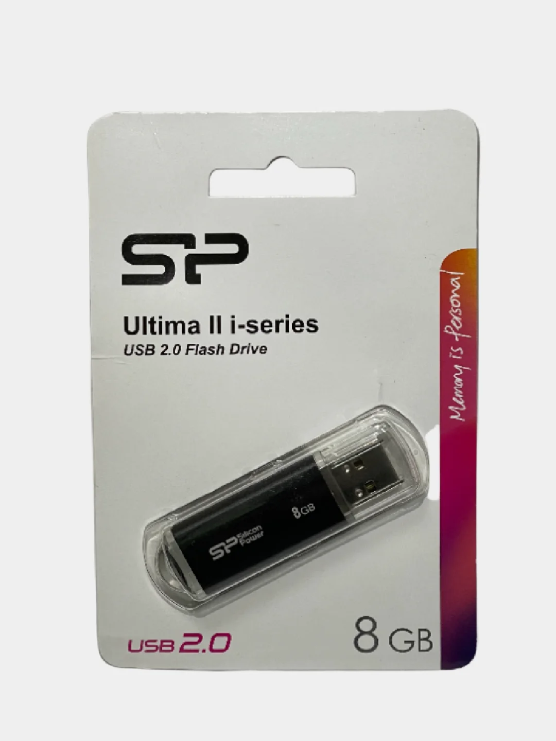 Флешка Silicon Power Ultima II i-series, USB 2.0, 8 GB