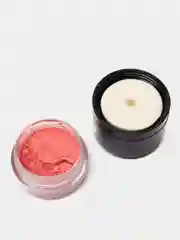 Кораллово-розовый румяна со спонжем - Qiaoyan