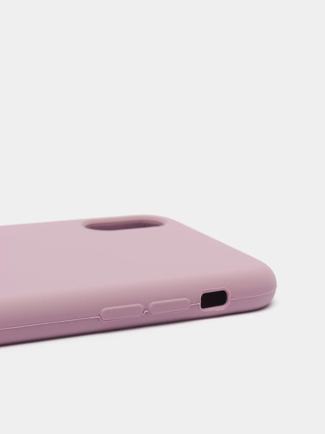 Пурпурный чехол Silicone Case силиконовый с микрофиброй IPhone 5/5s/SE 6/6s 7/8 7+/8+ X/XS / 11 / 12