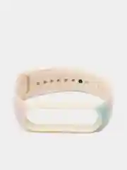 Бирюзовый ремешок для Xiaomi Mi Band 5, Mi Band 6  с рисунками