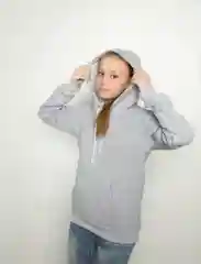 Черный milena21 Худи детское с начёсом, толстовка утеплённая для мальчиков и девочек