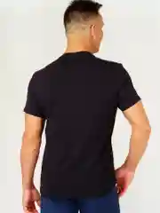 Черный футболка мужская классическая