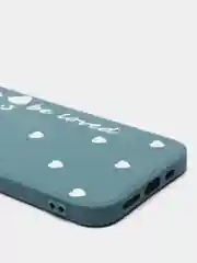 Светло-синий чехол для iPhone 11/12 mini/12