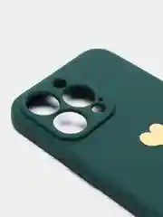 Тёмно-зелёный чехол для iPhone 12/12 mini/13/13mini/13Pro