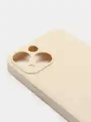 Кремовый чехол для iPhone 12/12 mini/13/13mini/13Pro