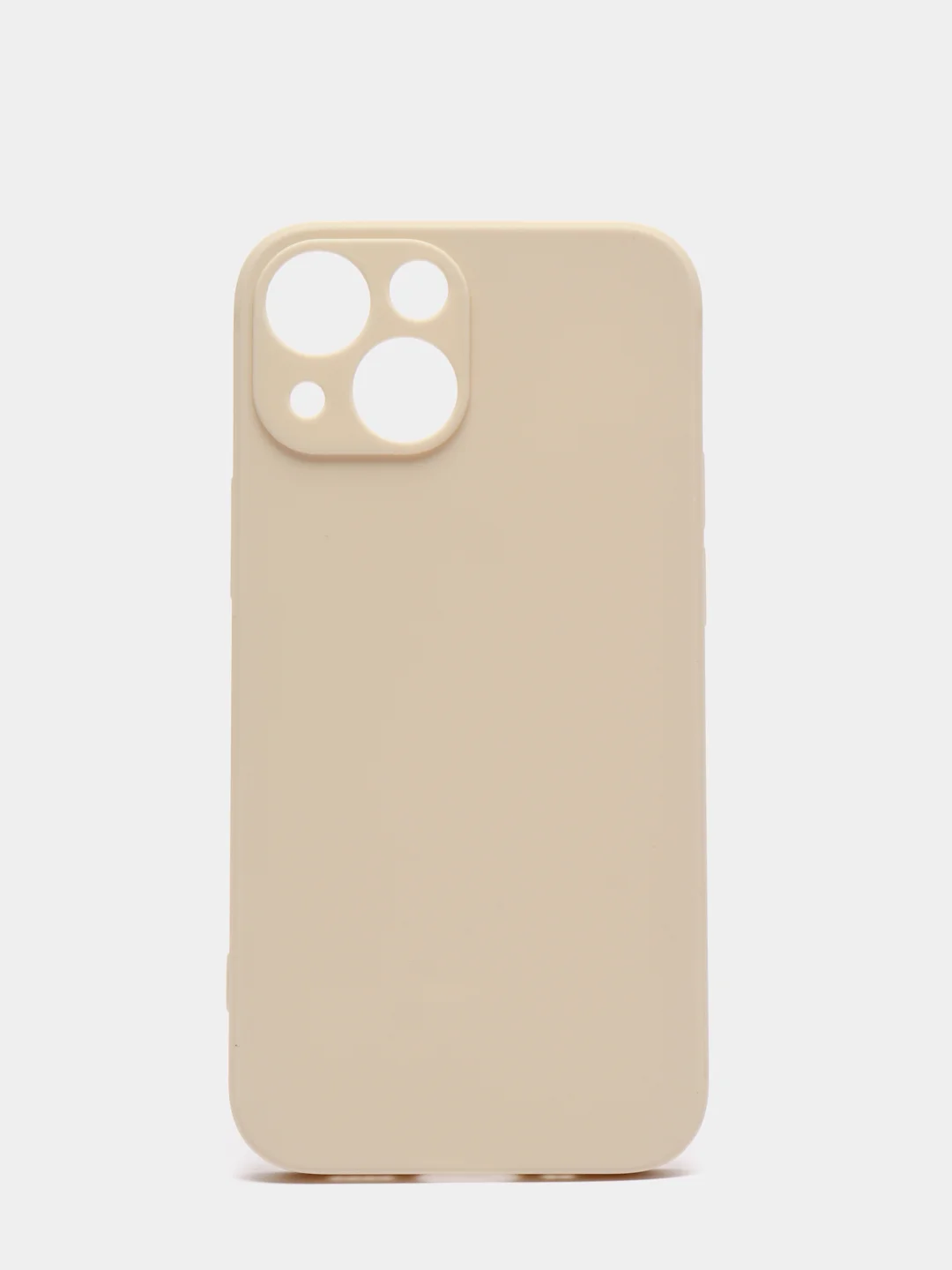 Кремовый чехол для iPhone 12/12 mini/13/13mini/13Pro