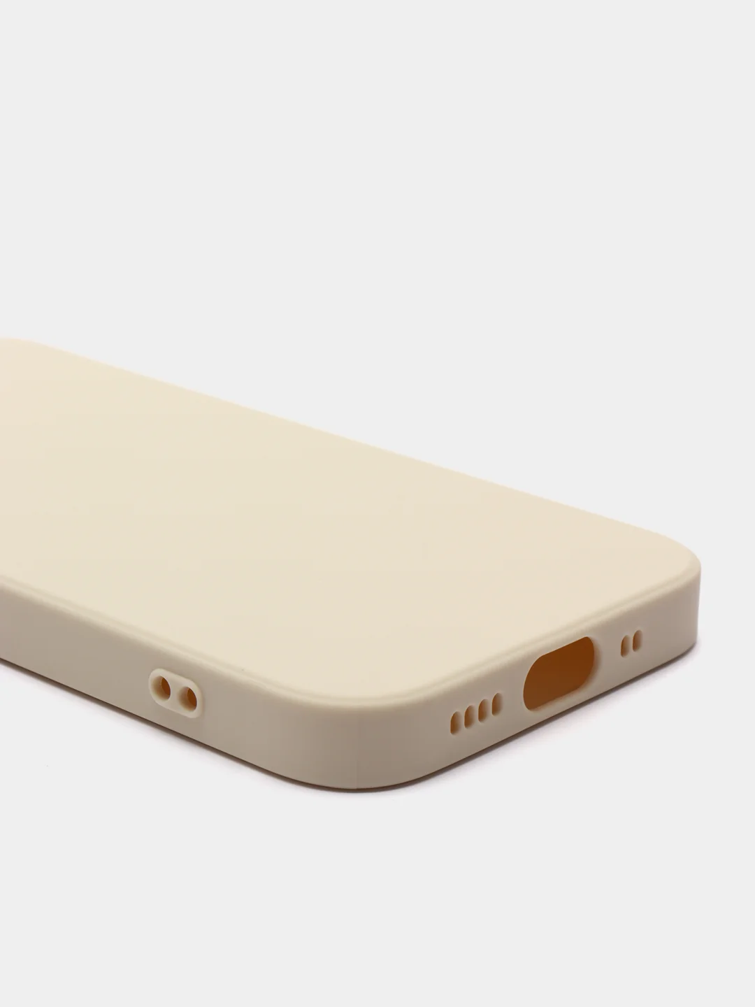 Кремовый чехол для iPhone 12/12 mini/13/13mini/13Pro