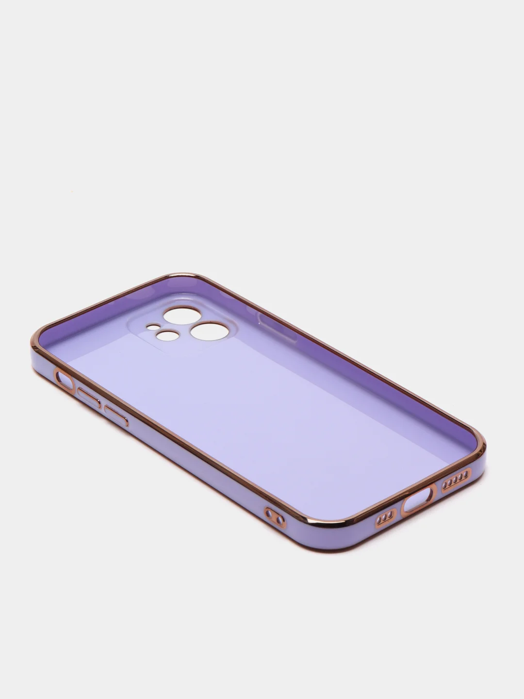 Сиреневый чехол для iPhone 12/12 mini/13/13mini/13Pro